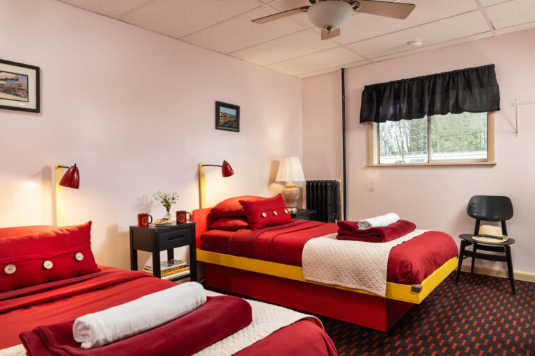 The Lehigh Valley Suite sleeps up to six guests.