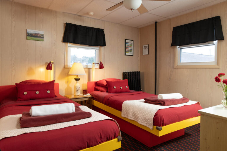 The Lehigh Valley Suite sleeps up to six guests.