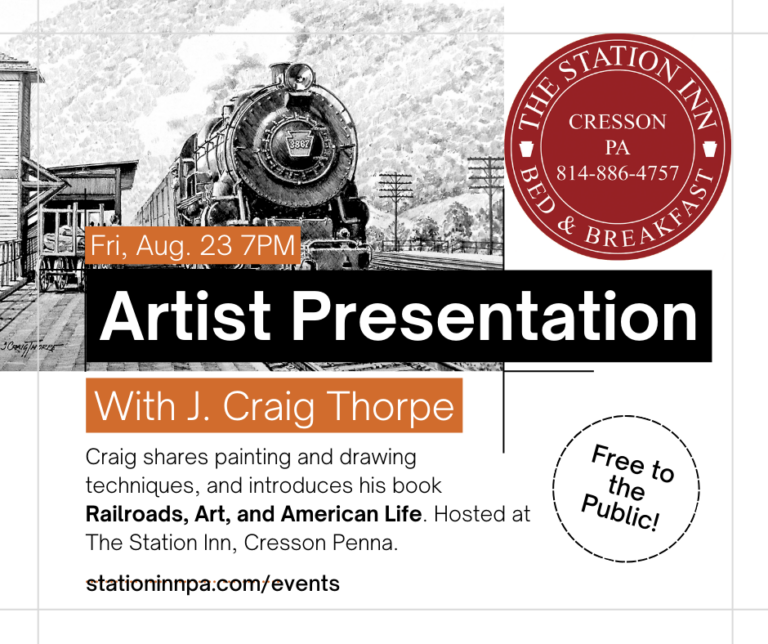 Artist Presentation with J. Craig Thorpe