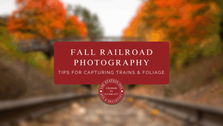 Fall Railroad Photography