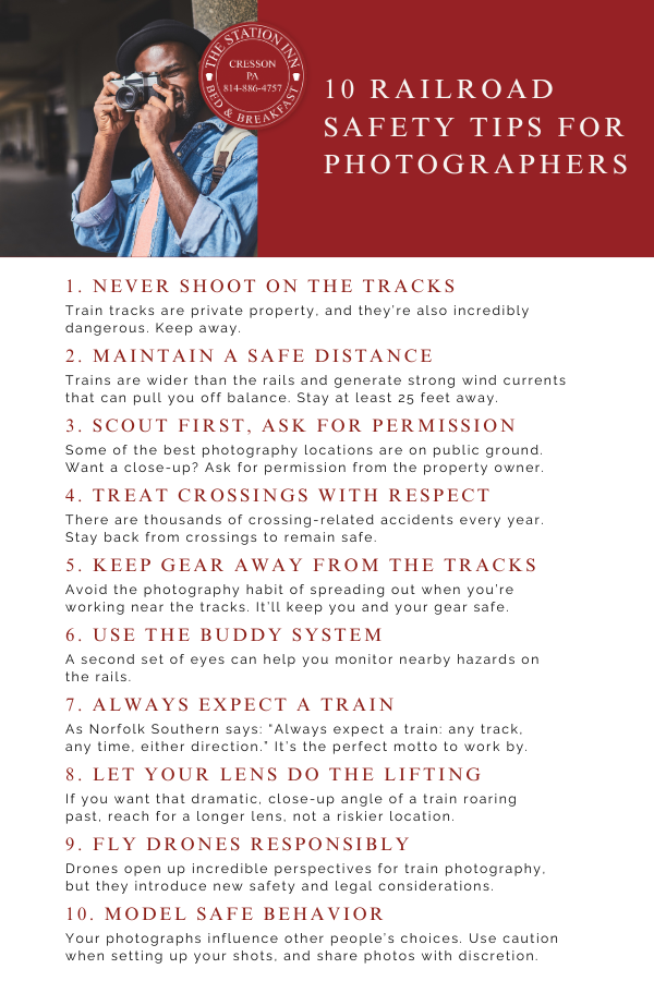 10 Railroad Safety Tips for Photographers