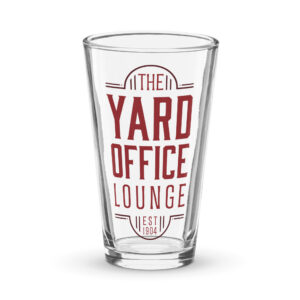 Yard Office Pint Glass